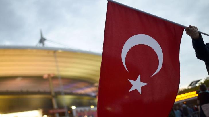 Turkey football flag